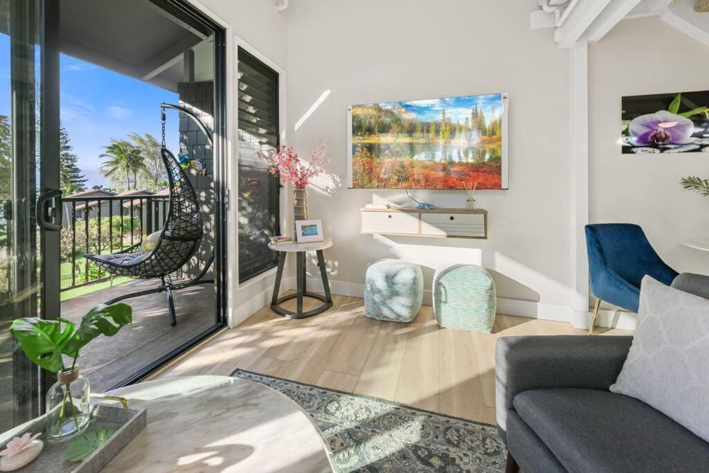 Coral Cove-Poolside Condo And Panoramic Ocean View Kahana Eksteriør billede