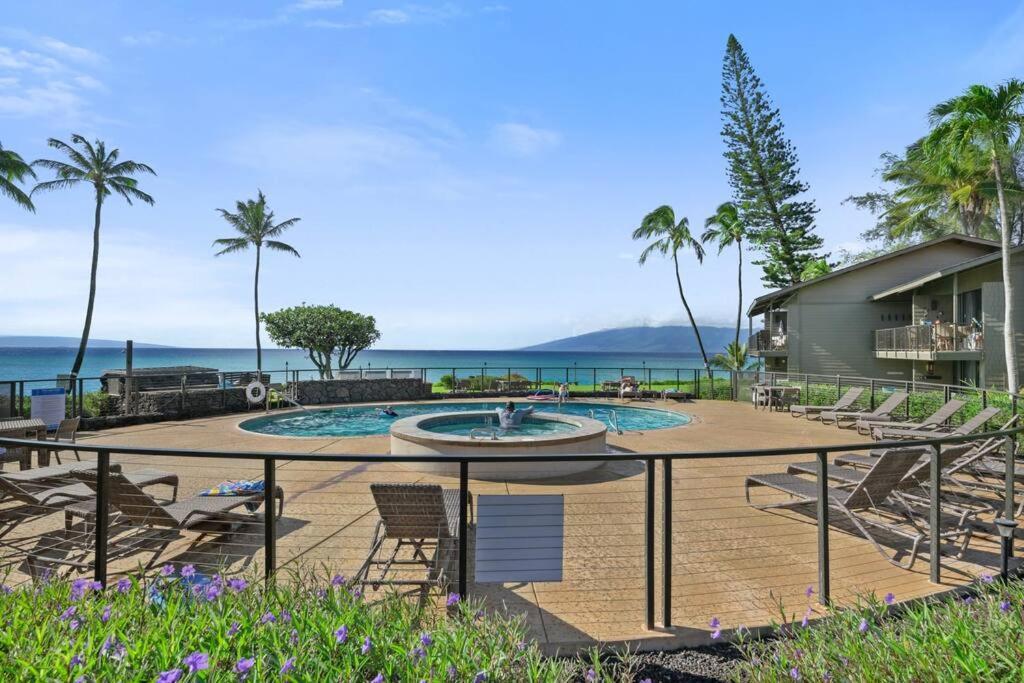Coral Cove-Poolside Condo And Panoramic Ocean View Kahana Eksteriør billede